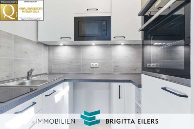 Ideal für Singles: Ab sofort moderne, sanierte Erdgeschosswohnung mit Terrasse in Ottersberg!