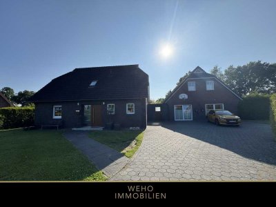Idyllisches Anwesen mit großem Garten und privater Einfahrt – Wohnen an der Nordsee