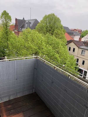 Attraktive und gepflegte 2-Raum-Wohnung mit Balkon in Uelzen