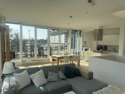 3 Zi Penthouse-Maisonette mit gr Balkon in Berlin-Dahlem
