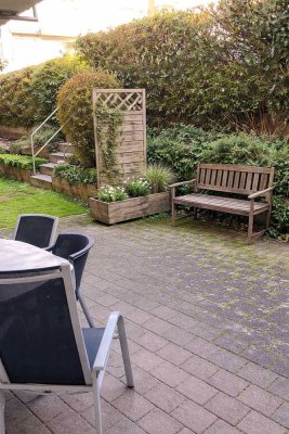 Charmante voll möblierte 2-Zi. Wohnung mit Garten in Aachen-Eilendorf (Erstbezug nach Renovierung)