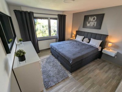 *Reserviert* Sanierte 4-Zi.-Wohnung mit Balkon, Einbauküche, Garage in Top-Lage in Fellbach-Schmiden