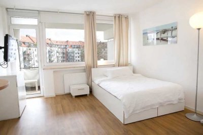 Voll möbliertes Komfortappartment in Düsseldorf Derendorf, frei ab 15.7.2025