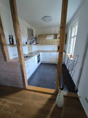 Gemütliche 2-Raum-Erdgeschosswohnung mit Einbauküche und Garten in Hasserode, Wernigerode