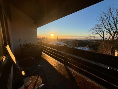 2-Zimmer Wohnung mit Alpenblick, Balkon und Garage ohne Provision