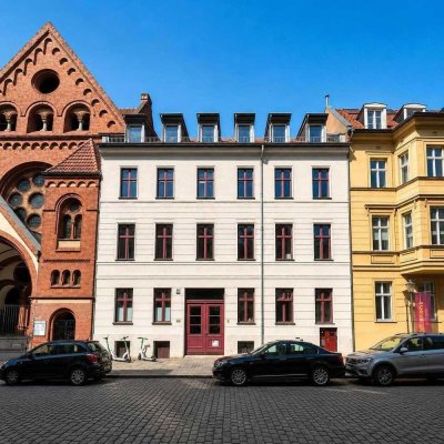 Bezugsfreie Maisonette in ruhiger Innenhoflage der Auguststraße