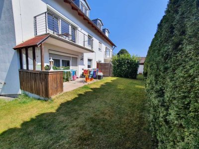 Schöne helle 3-Zi-EG-Wohnung mit Garten