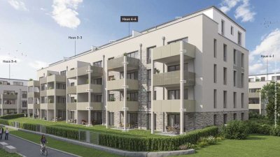 Exklusives Wohnen in der Höhe: Modernes 3-Zimmer-Penthouse in Hattersheim (KfW40 NH)
