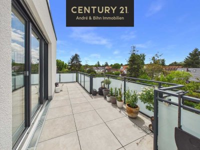 Moderne Penthouse-Wohnung mit Weitblick