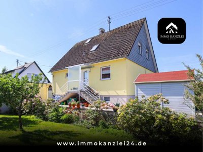 Ideal für Familien: freistehendes Haus in ruhiger Wohnlage von Neuried mit großem Garten!