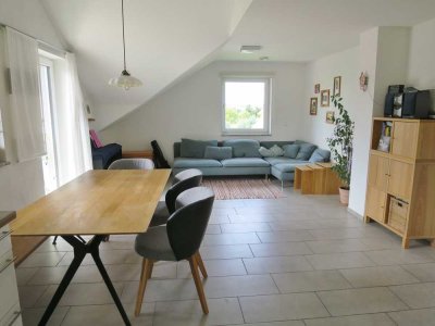 Freundliche 4-Zimmer-Dachgeschosswohnung in Neukirch