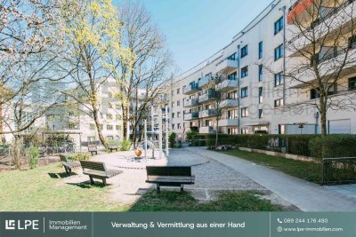ⓁⓅⒺ Pasing möblierte 2-Zimmer-Wohnung | Befristet auf 3 Jahre | mit Süd-Balkon