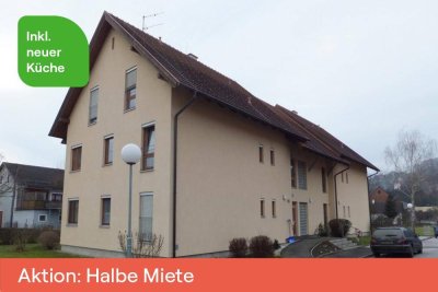 NEUE KÜCHE - Geräumige 3-Zimmer-Wohnung mit Balkon in AKTION - geförderte Miete ODER geförderte Miete mit Kaufoption - 3 Zimmer