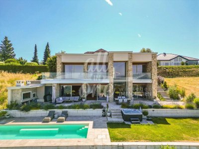 Exklusive Villa mit Wörthersee- und Stadtblick am Radsberg– Luxuswohnen auf höchstem Niveau