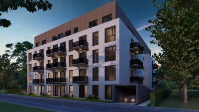 Bester Energiestandard! Moderne 2-Zi-Wohnung mit Balkon und Küche - KFW 40 NH