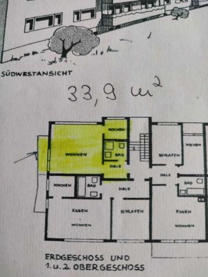 Ideal für Kapitalanleger und Eigennutzer:  1-Zimmer-Apartment mit Balkon in sehr guter Lage