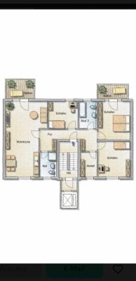 Stilvolle 4-Zimmer-Dachgeschosswohnung im Kreuzviertel mit Einbauküche in Dortmund