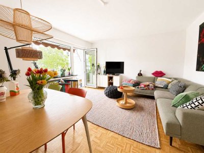 Stilvolle 3-Zimmer-Wohnung mit Balkon in begehrter Lage von Düsseldorf-Oberkassel