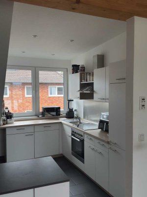 Helle Dachgeschoss Wohnung in Haaren mit herrlichem Weitblick