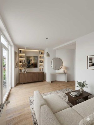 High-End DG-Juwel: Puristischer Erstbezug mit Parkett & eigener City-Garage