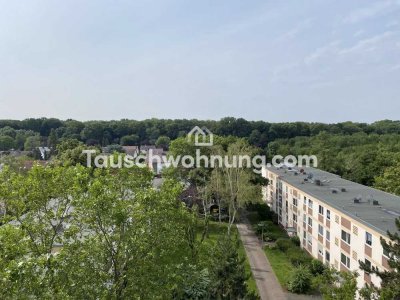 Tauschwohnung: 1,5-Zimmer-Wohnung in Frankfurt mit Balkon und Stellplatz