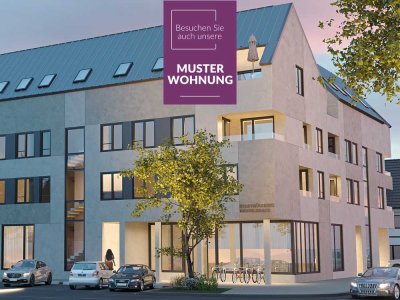 Traumhaft wohnen im Herzen von Beutelsbach: Moderne 2-Zi.-Maisonette mit Balkon