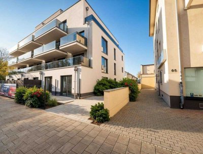 Exklusive 3-Zimmer-Wohnung mit Dachterrasse und Blick ins Grüne