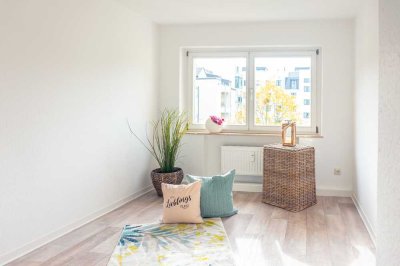 3-Raum-Wohnung im Altbau mit Badewanne