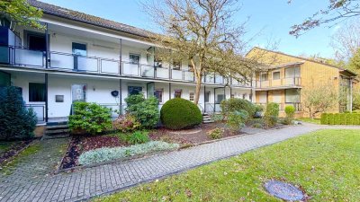 Gepflegte und absolut ruhig gelegene 4 Raum-Wohnung mit Garten und 2 Balkonen