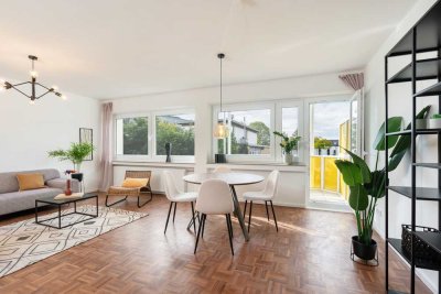 Bezugsfrei | Hochwertig sanierte 4 Zimmer Erdgeschosswohnung mit Balkon | nähe Tierpark