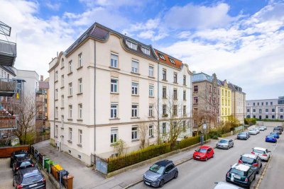 Neu am Markt: Vermietete 4 ZKB-Wohnung im 2. OG im Bismarkviertel in begehrter Wohnlage zum Kauf