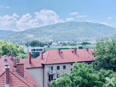 MIT DEN BESTEN AUSSICHTEN … 2-Zimmer-Wohnung in GEIDORF