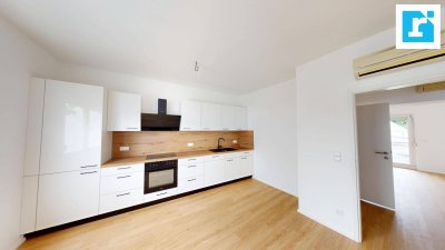 Erstbezug nach Sanierung: Klimatisierte 3-Zimmer-Wohnung mit 45 m² Terrasse in Mattersburg
