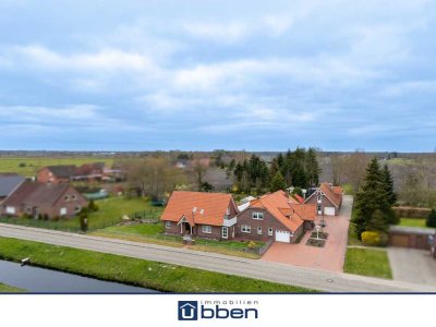 Weitläufiges wohnen auf Traumgrundstück – exklusives Anwesen in Großefehn!
