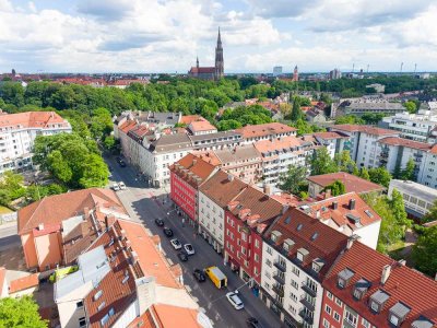 2,5-Zimmer-Dachgeschosswohnung mit vielseitigen Möglichkeiten und idealer Anbindung an der Isar