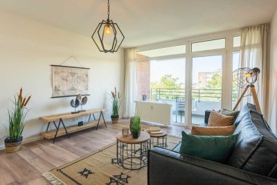 Bezugsfertige, sanierte 2-Zimmerwohnung, EBK, Balkon, Tiefgarage