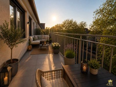 Exklusive 3-Zimmer-Wohnung mit zwei großzügigen Terrassen !
