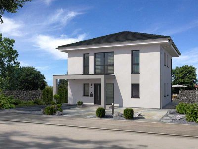 *Exklusives Grundstück* - elegante Stadtvilla mit Herz & moderner Architektur