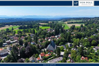 Einzigartig: Loftwohnung in Villa - Bergblick und 1000 m² Gartennutzung