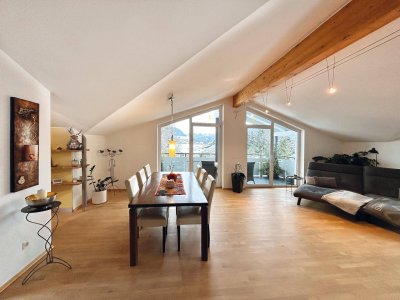 Ihr privates Refugium – Penthouse mit Balkon, Loggia und alpiner Traumkulisse