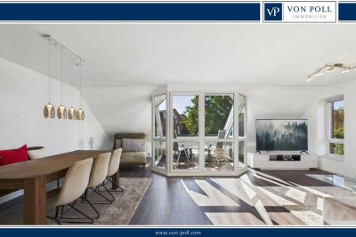 Moderne Maisonettewohnung mit Balkon & Blick ins Grüne - In unmittelbarer Nähe zum Zeesener See