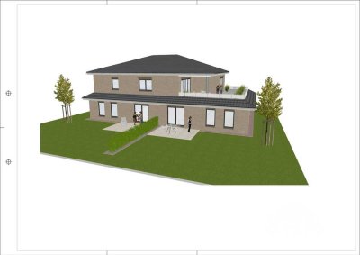 Neubauprojekt in Wiesmoor: Barrierefreie Erdgeschosswohnung KFW-
