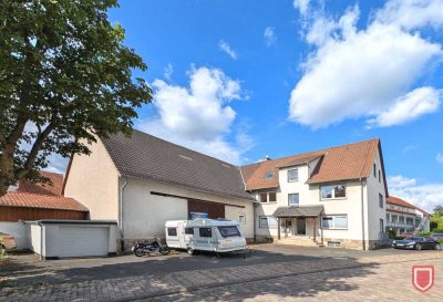 3-Familienhaus mit großer Scheune im Zentrum von Ihringshausen