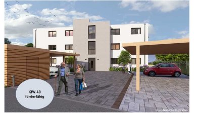 Neubauvorhaben in Freiburg-Betzenhausen: Barrierefreie 3-Zimmer-Eigentumswohnung im 1. Obergeschoss
