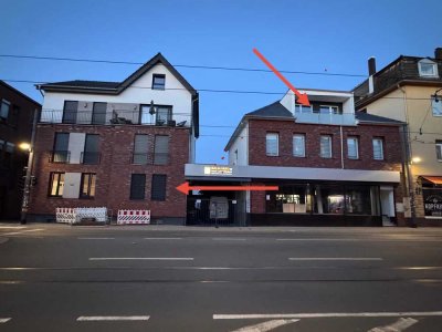 Frisch sanierte Dachgeschosswohnung mit Dachloggia in Bielefelder Innenstadt und EG Wohnungen