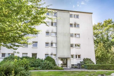 Bremen- Vahr: stark renovierungsbedürftige 1-Zimmer-Eigentumswohnung mit Loggia