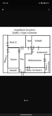 Freundliche 4-Zimmer-Wohnung mit EBK und Balkon in Am Kupferofen, Aachen