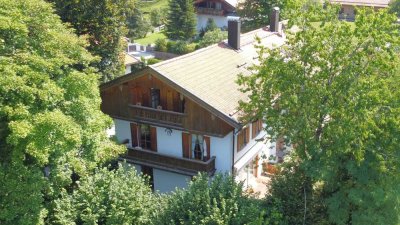 Naturnahes Idyll am Rande der Weißach-Auen