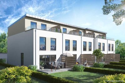 Kleines Neubau-Projekt BGL-Hand: 161-m²-Eckhaus mit Staffelgeschoss! Frühbucher-Rabatt !