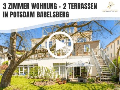 Großzügige 3-Zi.-EG-Wohnung mit 2 Terrassen & Tiefgarage in Potsdam Babelsberg